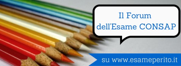 Il Forum dell'Esame CONSAP