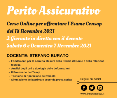 Banner Corso Esame CONSAP Novembre 2021